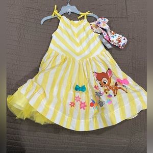 Disney Bambi Sundress for Girls Furrytale Friends Size 4T